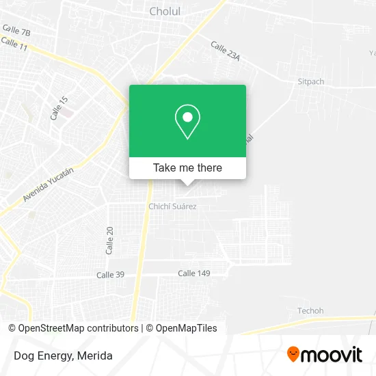 Dog Energy map
