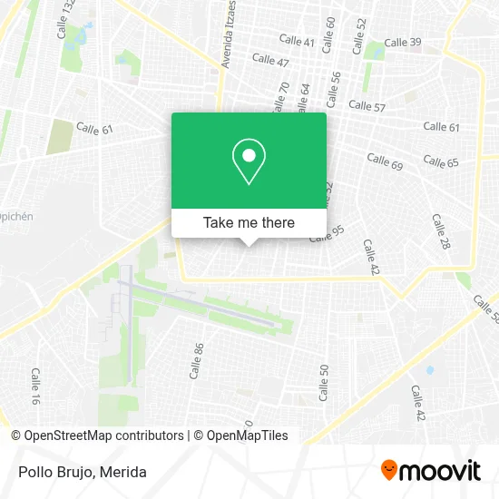 Pollo Brujo map