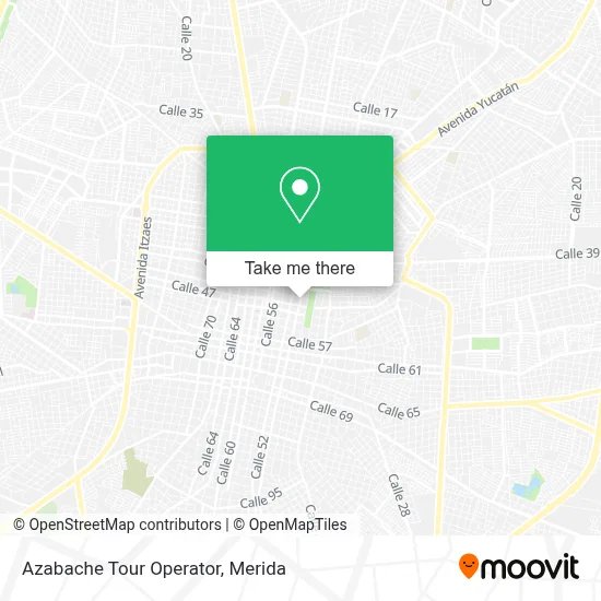 Mapa de Azabache Tour Operator