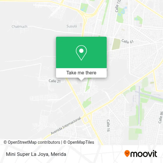 Mini Super La Joya map
