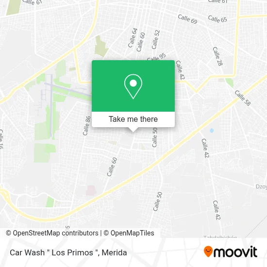 Car Wash " Los Primos " map