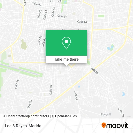 Los 3 Reyes map