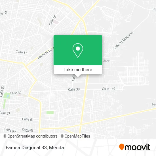 Famsa Diagonal 33 map