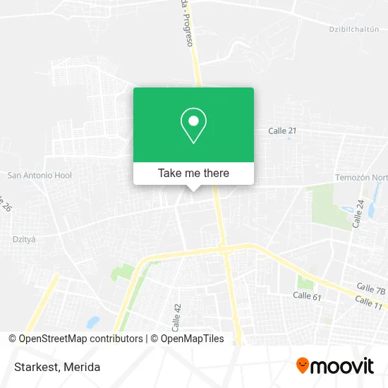 Starkest map