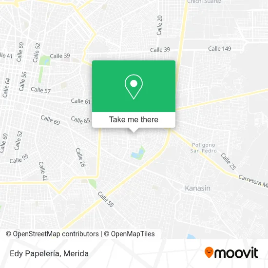 Edy Papelería map