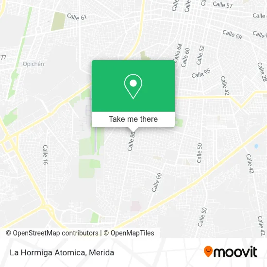 La Hormiga Atomica map
