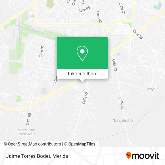 Jaime Torres Bodet map
