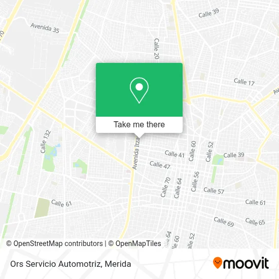 Ors Servicio Automotriz map