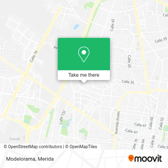 Modelorama map
