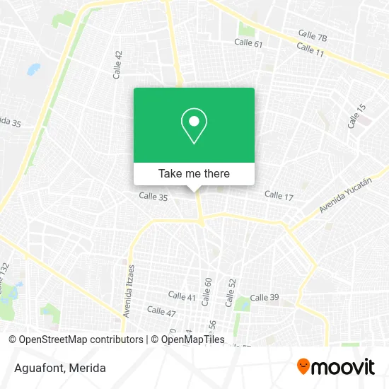 Aguafont map