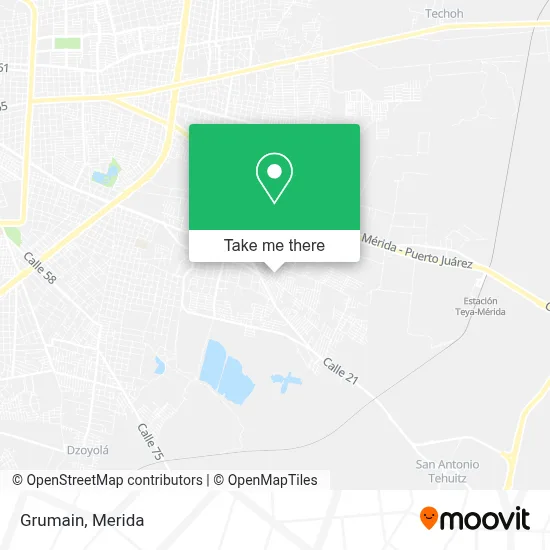 Grumain map