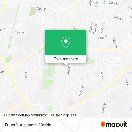 Frutería Alejandra map