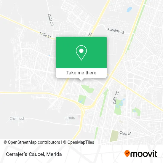 Cerrajería Caucel map