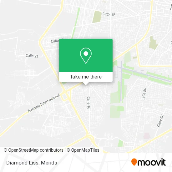Diamond Liss map
