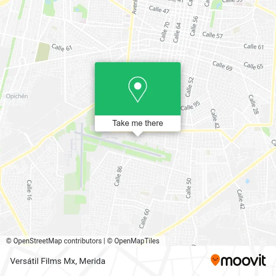 Versátil Films Mx map