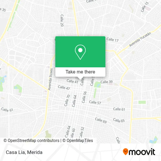 Casa Lia map