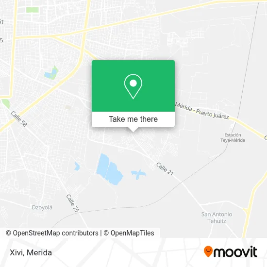 Xivi map