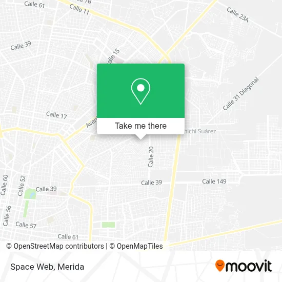 Space Web map