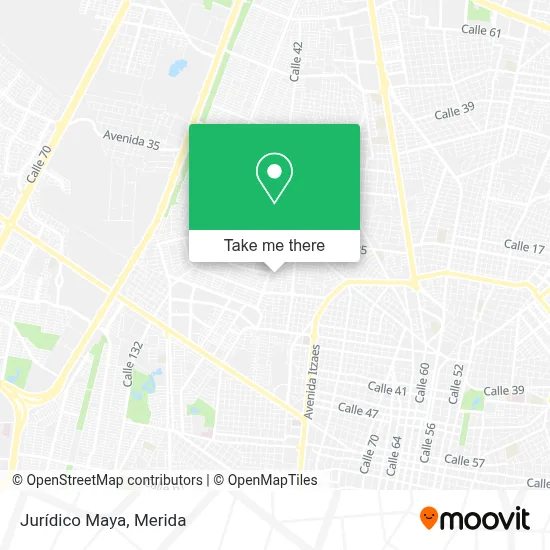 Jurídico Maya map