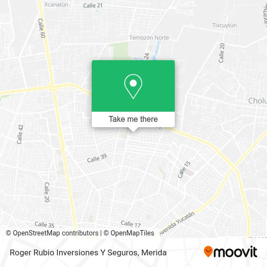Roger Rubio Inversiones Y Seguros map