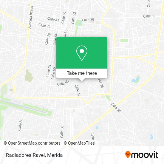 Radiadores Ravel map
