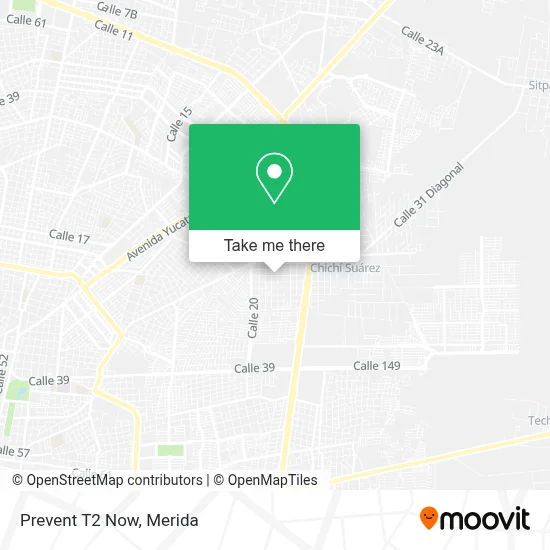 Prevent T2 Now map