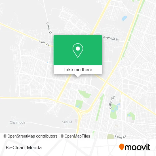 Mapa de Be-Clean
