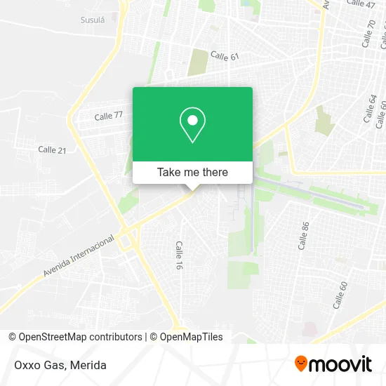 Oxxo Gas map