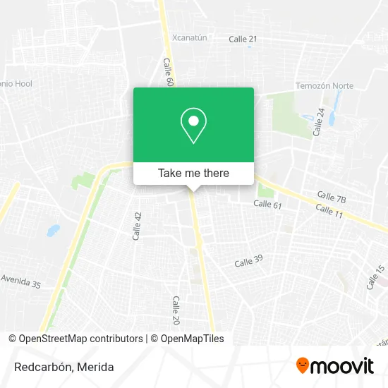 Redcarbón map