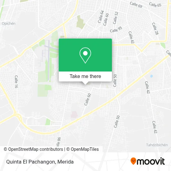 Quinta El Pachangon map