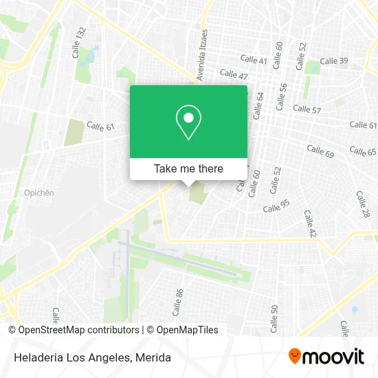 Heladeria Los Angeles map
