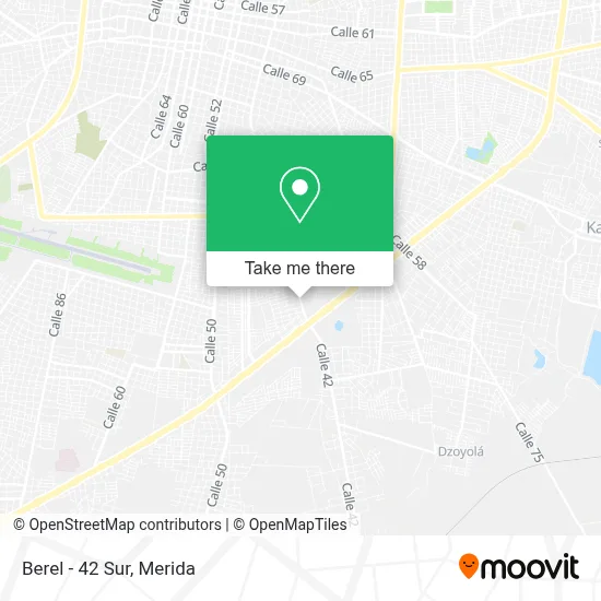Berel - 42 Sur map