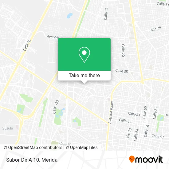 Sabor De A 10 map