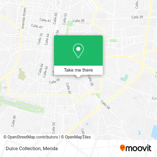 Dulce Collection map