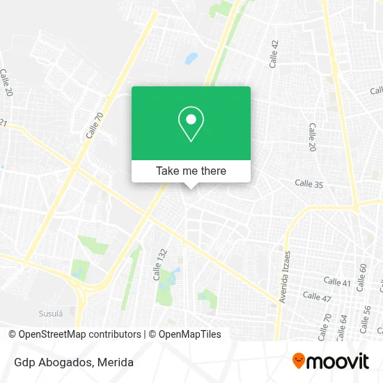 Gdp Abogados map