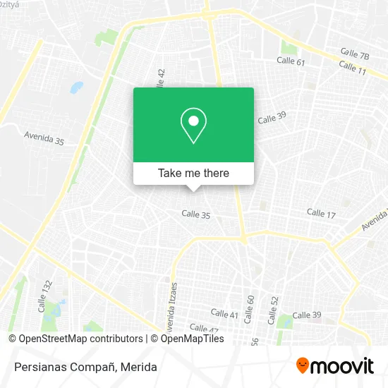 Persianas Compañ map