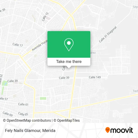 Fely Nails Glamour map
