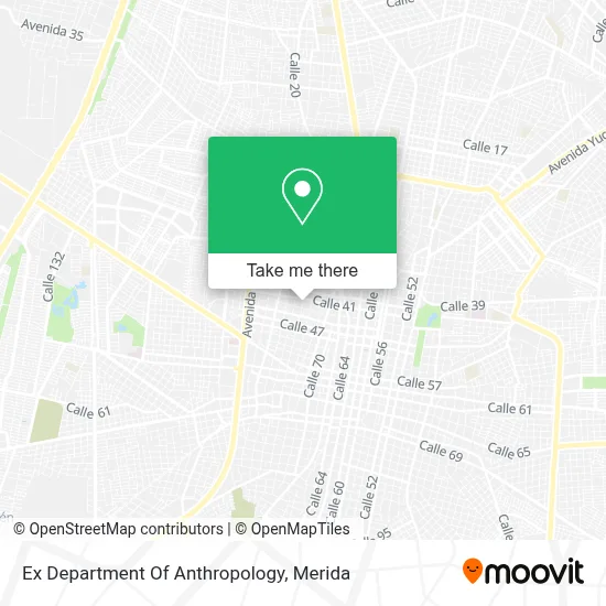 Ex Department Of Anthropology map