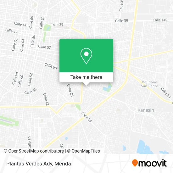 Plantas Verdes Ady map