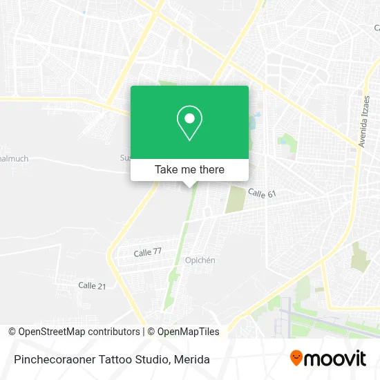 Pinchecoraoner Tattoo Studio map