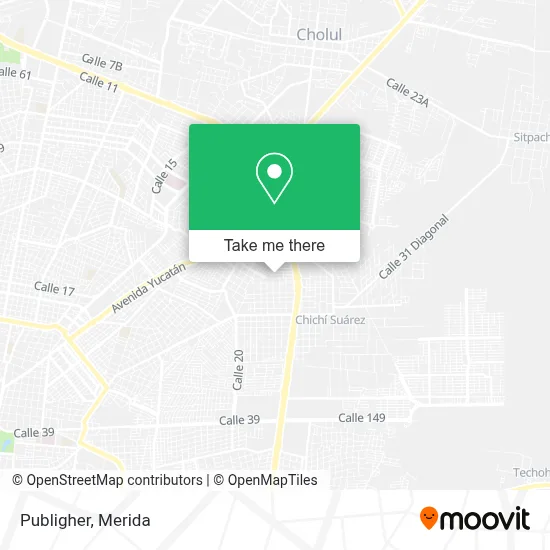 Publigher map