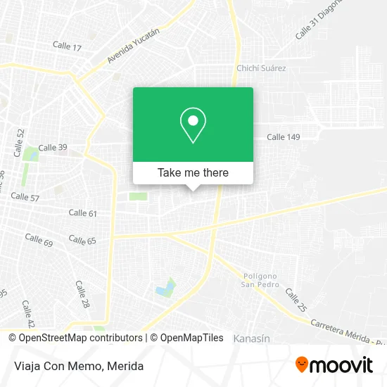 Viaja Con Memo map