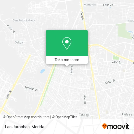 Las Jarochas map