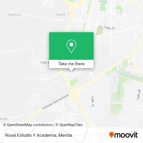 Royal Estudio Y Academia map