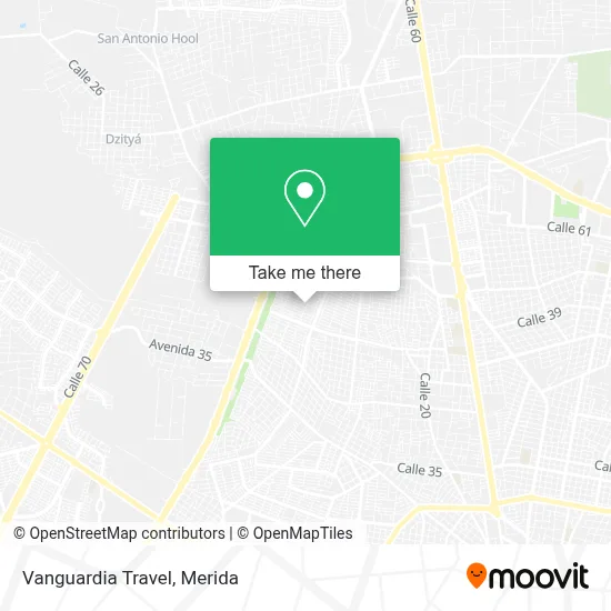 Vanguardia Travel map