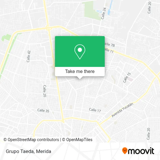 Grupo Taeda map