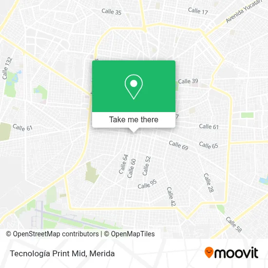 Tecnología Print Mid map
