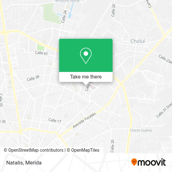 Natalis map