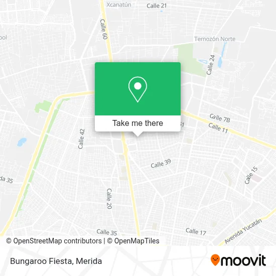 Bungaroo Fiesta map