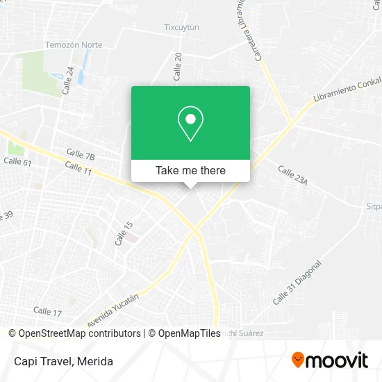 Mapa de Capi Travel